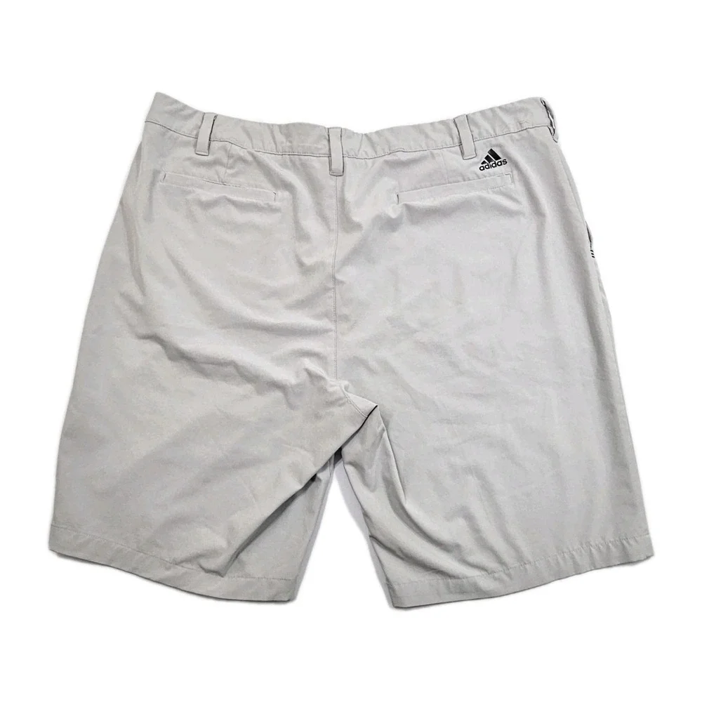Men's Adidas 365 Ultimate Chino Golf Shorts Size 40 Gray Performance Sport